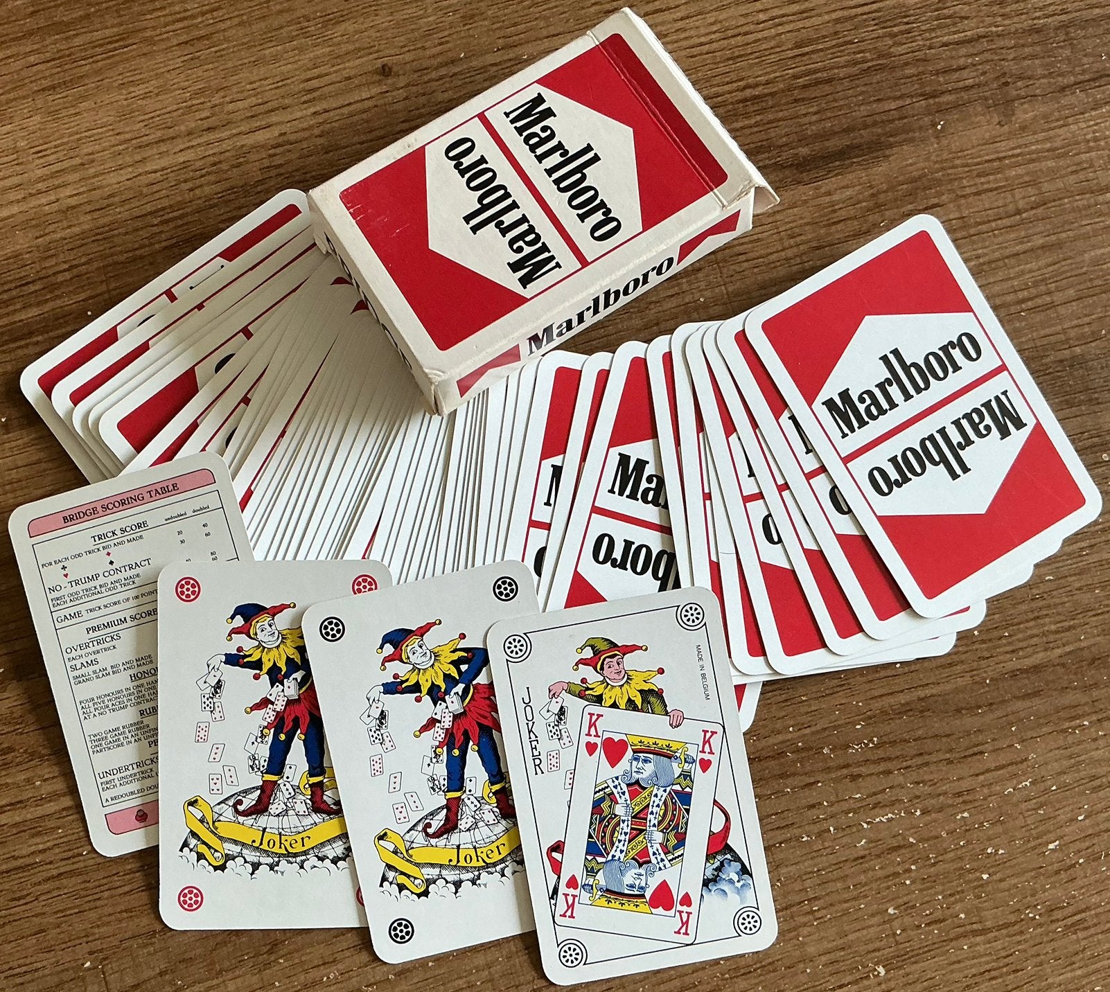 Kaartspel MARLBORO, Ophalen of Verzenden, Zo goed als nieuw, Speelkaart(en)