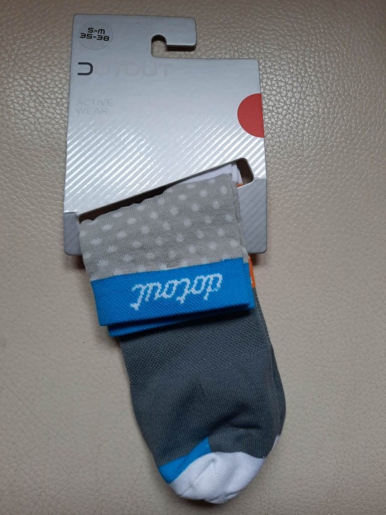 Chaussettes cycliste femme arc-en-ciel - Dotout (S/M), Enlèvement ou Envoi, Neuf, Autres types