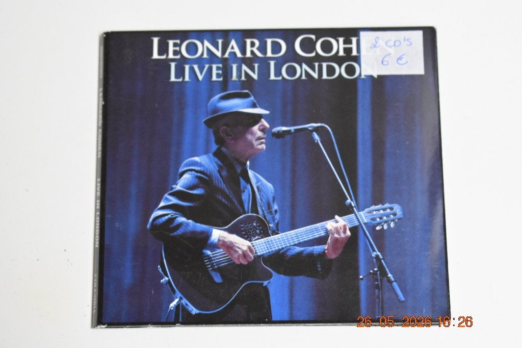 cd : Leonard Cohen - Live in London, Enlèvement ou Envoi, Utilisé