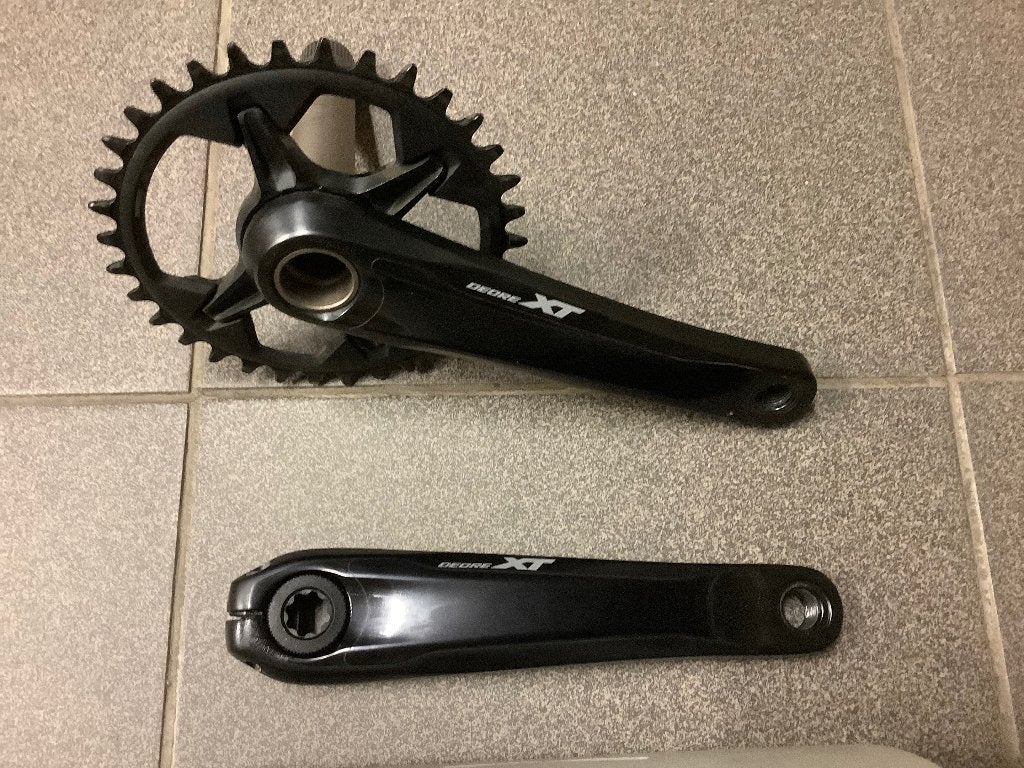 Shimano xt cranstel, Fietsen en Brommers, Ophalen of Verzenden, Nieuw, Mountainbike