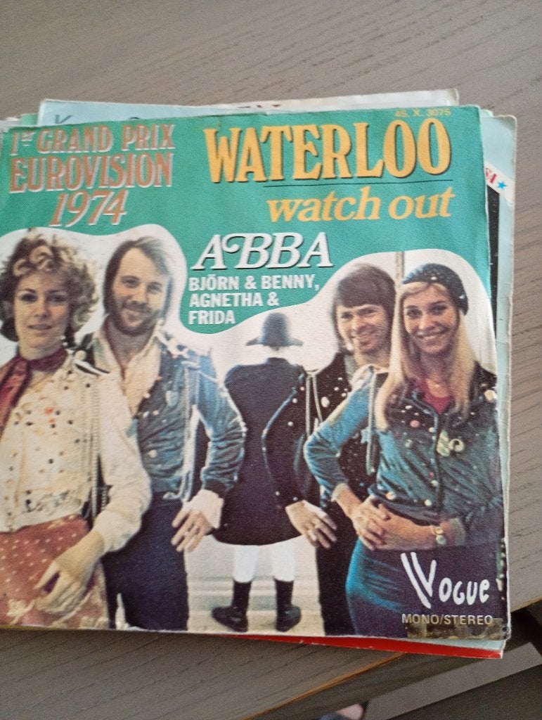 ABBA - Waterloo, Pochette photo, 7 inch, Utilisé, Pop