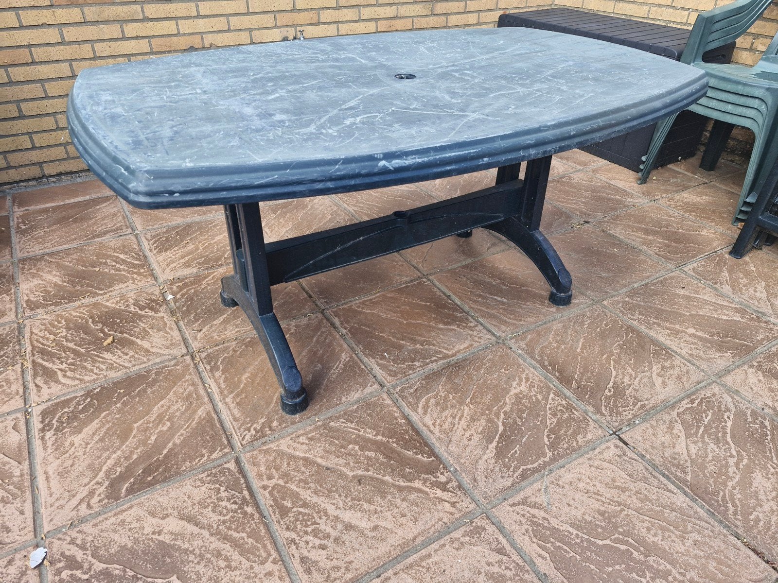 Table de jardin avec 8 chaises, Jardin & Terrasse, Enlèvement