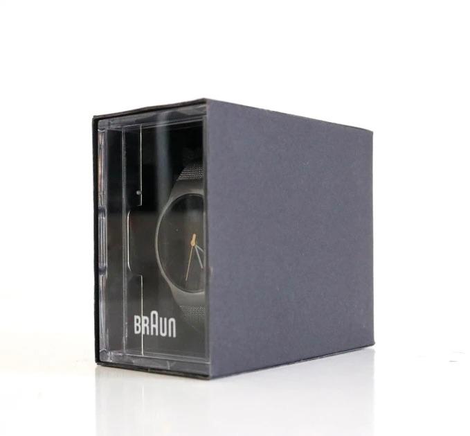 Braun Dieter Rams Horloge - Vintage design uurwerk, Handtassen en Accessoires, Horloges | Heren, Ophalen of Verzenden, Nieuw, Staal