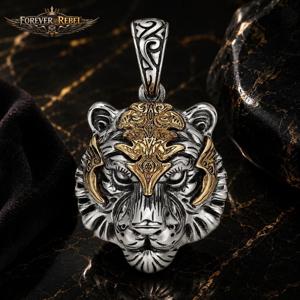Imperial Fang - 925 Zilver, Handtassen en Accessoires, Kettinghangers, Nieuw, Ophalen of Verzenden, Zilver, Dier