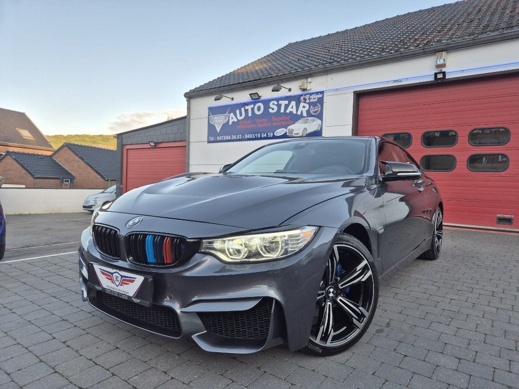 BMW 420 dAS*COUPE*KIT-M4*SPORT*LED*CUIR*GPS*CLIM*JANTES-19*, Autos, BMW, Cuir, Argent ou Gris, Achat, Entreprise