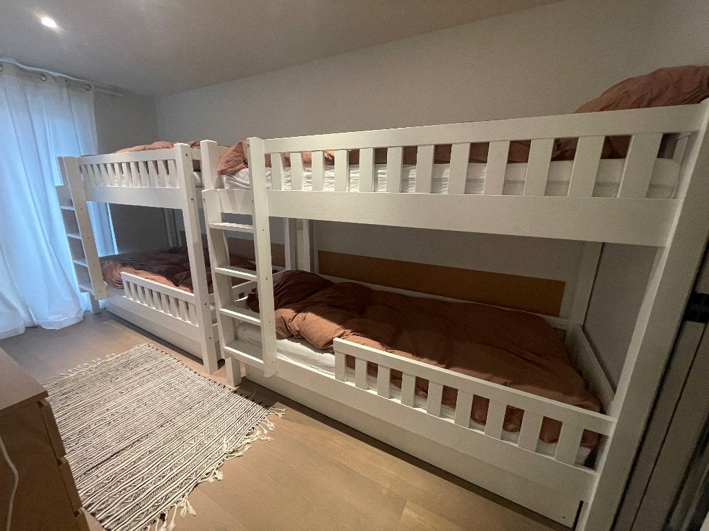 Deux lits superposés, chacun avec 3 places, Enlèvement, Comme neuf, Lits superposés
