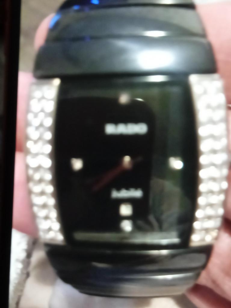 Rado horloge met diamanten geen papier en geen doos, Verzenden