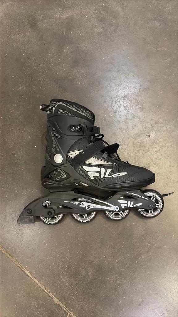Rollerblades Fila Legacy Comp unisex maat 42,5 EU, Sport en Fitness, Skeelers, Zo goed als nieuw, Inline skates 4 wielen, Overige merken