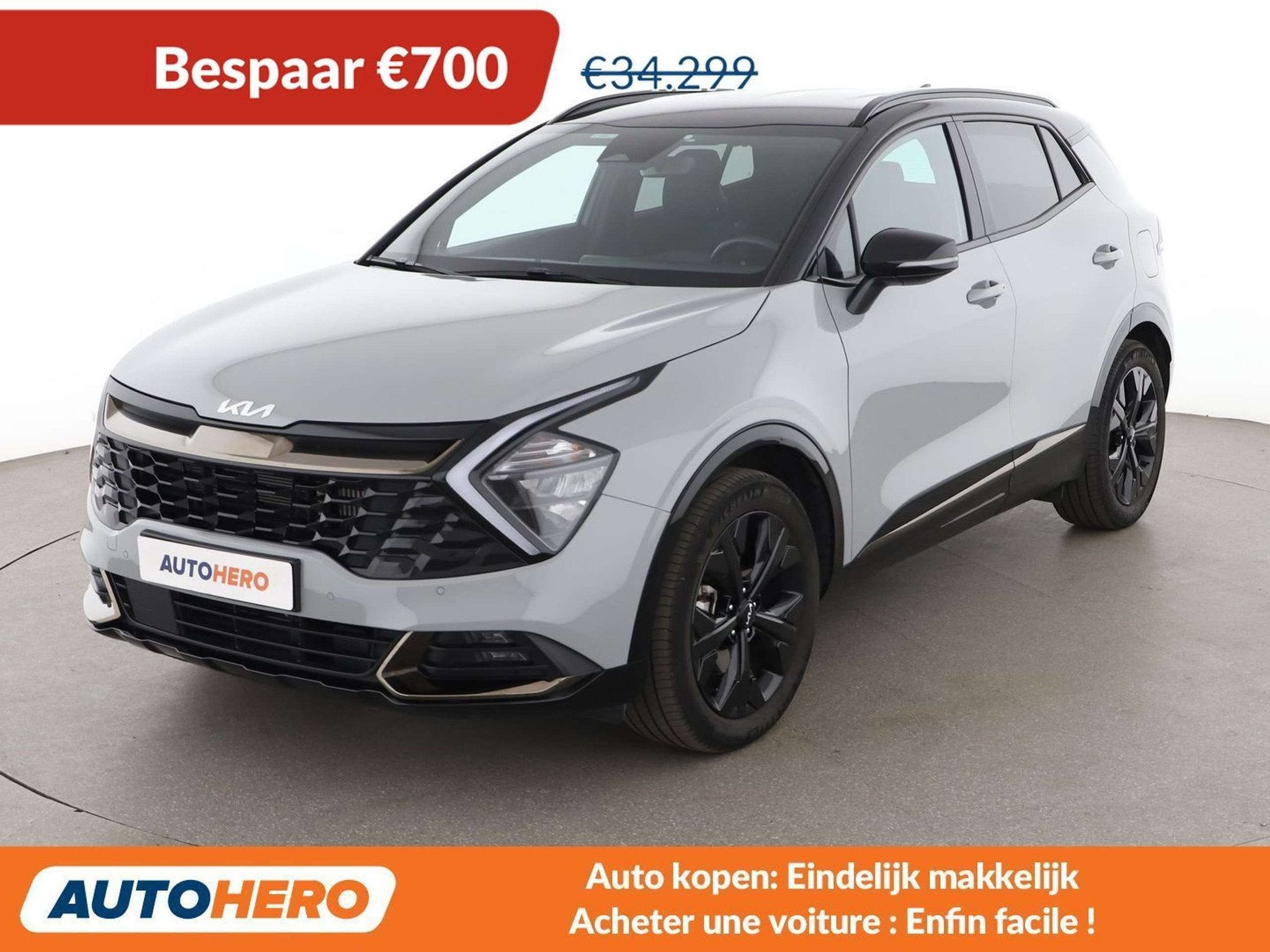Kia Sportage 1.6 TGDI Plug-in Hybrid 30 Years 4WD (bj 2024), Auto's, Stof, Gebruikt, 27 g/km, 5 zetels