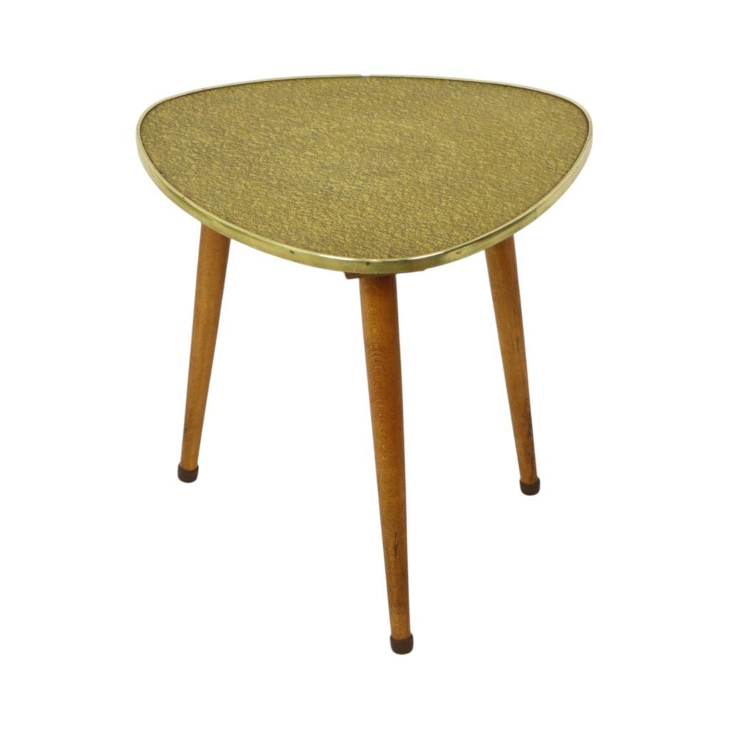 Vintage Mid-Century Plantentafel Driehoekig Conisch, Antiek en Kunst, Ophalen of Verzenden