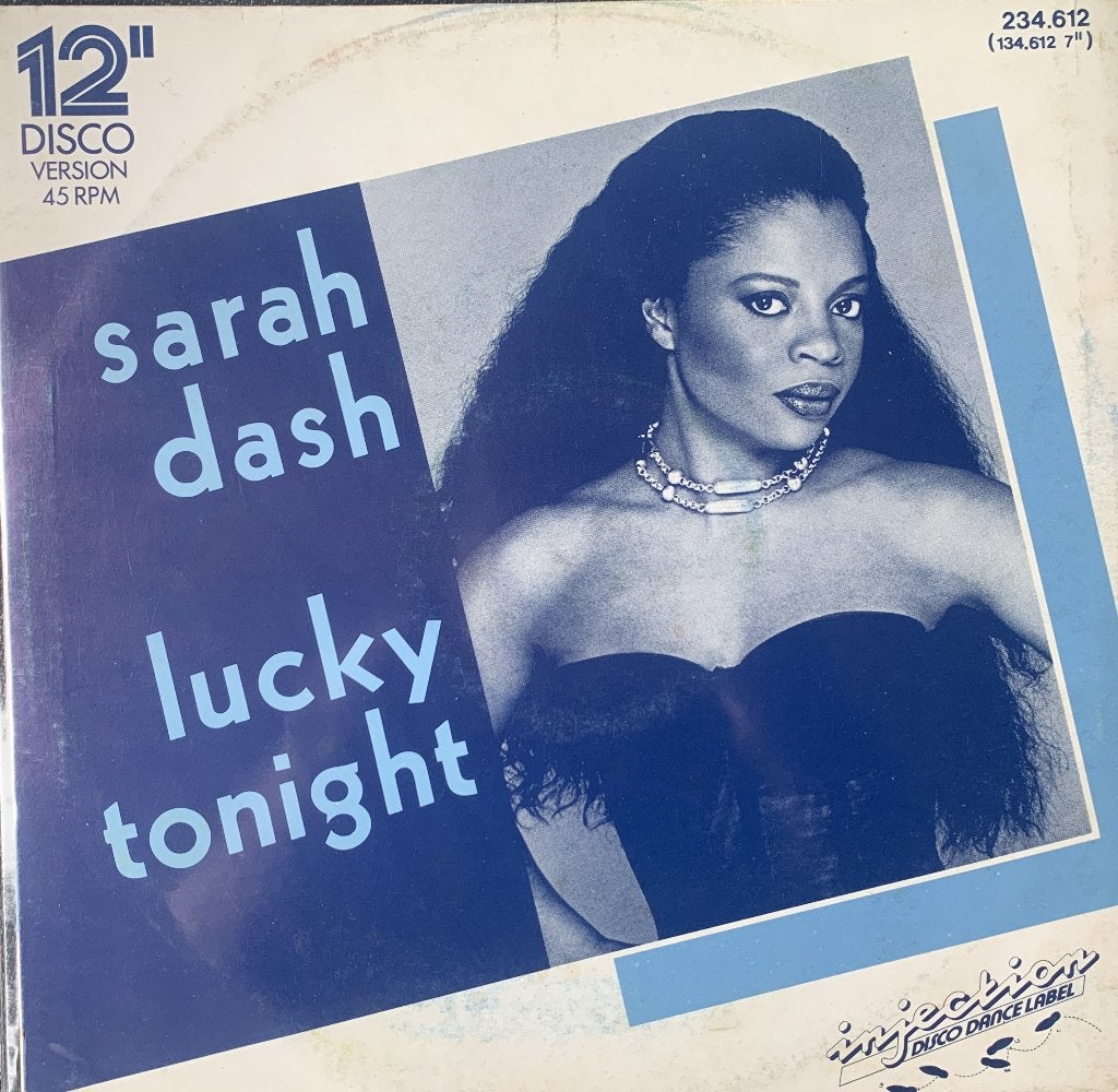 Sarah Dash – Lucky Tonight, CD & DVD, Vinyles | Dance & House, Enlèvement ou Envoi, Disco