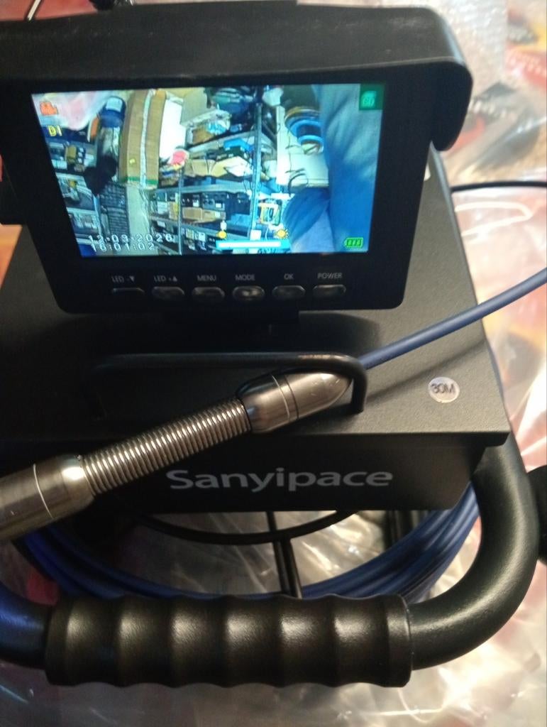 Endoscope 30m caméra 17mm, Ophalen