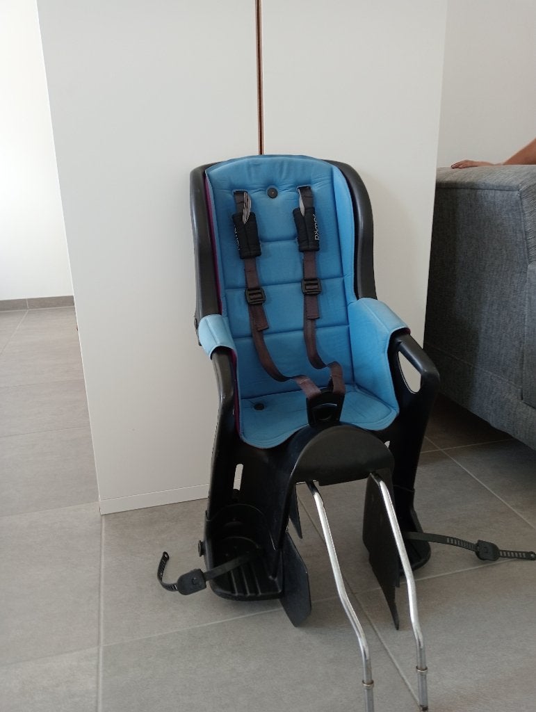 Römer Jockey Relax (kinderstoel fiets), Fietsen en Brommers, Ophalen, Voetsteuntjes, Zo goed als nieuw, 9 t/m 36 kg