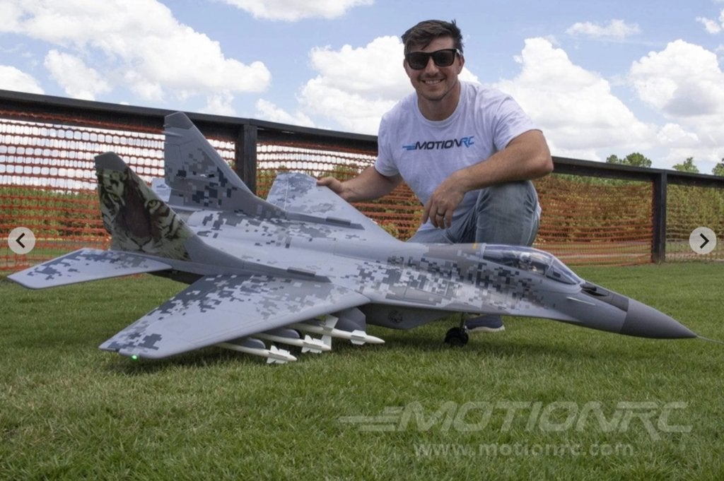 NIEUW!! - Freewing mig-29 2x80mm EDF camo PNP, Ophalen of Verzenden, Nieuw, Elektro, RTF (Ready to Fly)