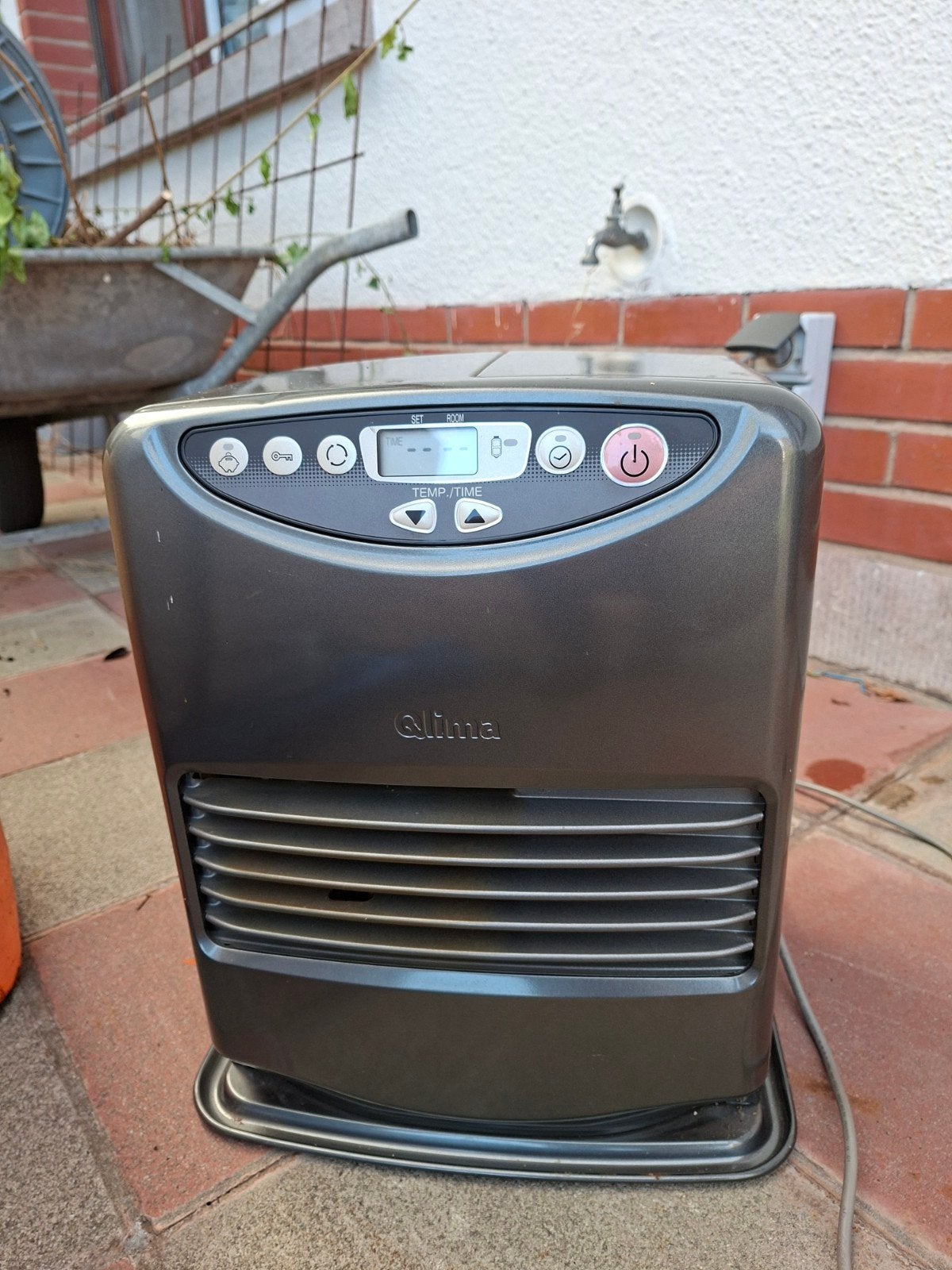 Poele a pétrole électronique Qlima SRE 3231C2 3,1 KW, Huis en Inrichting, Ophalen, Zo goed als nieuw, Overige brandstoffen, Vrijstaand
