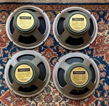 Marshall met Pre Rola Greenbacks uit 1970, Ophalen, Gitaar