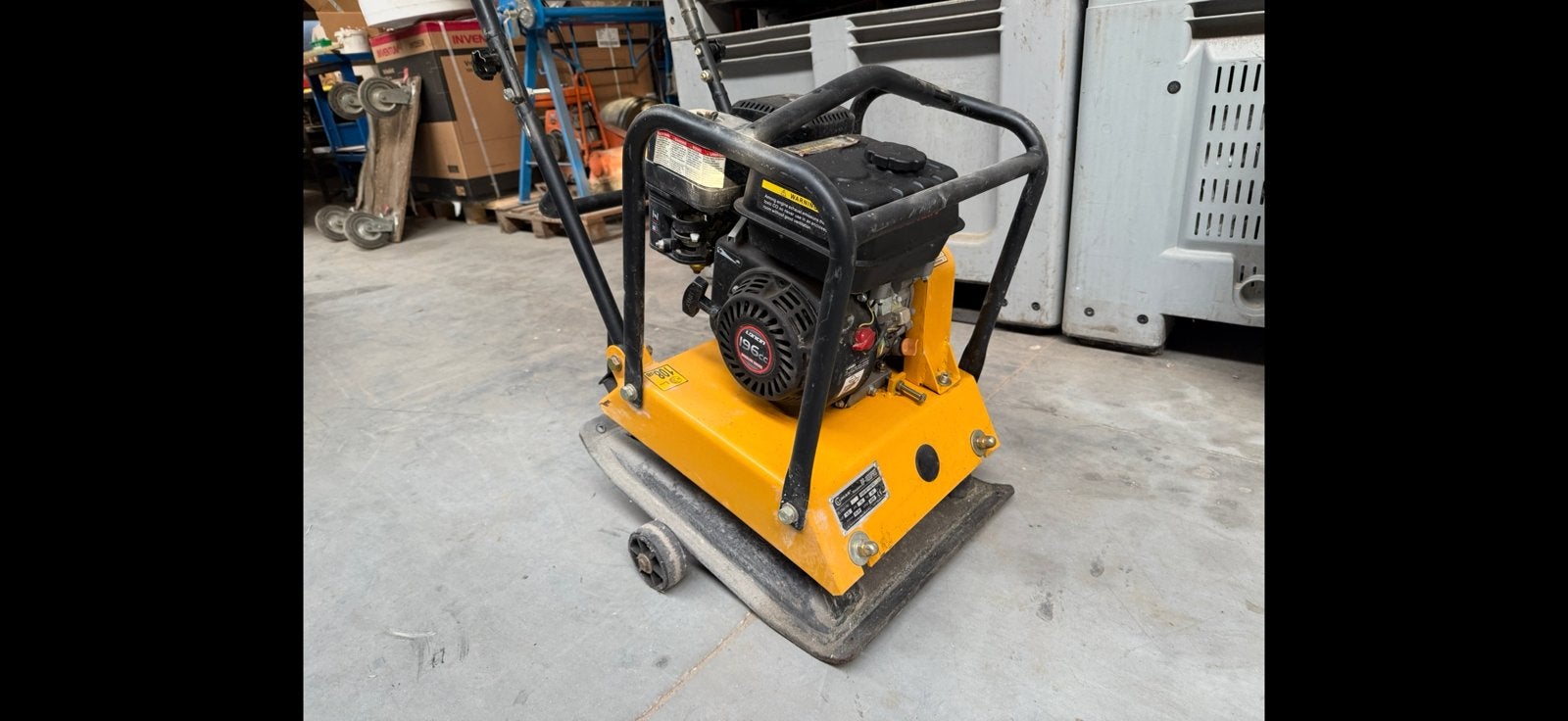 Lumag rp 1100 pro trilplaat, Doe-het-zelf en Bouw, Ophalen, Zo goed als nieuw
