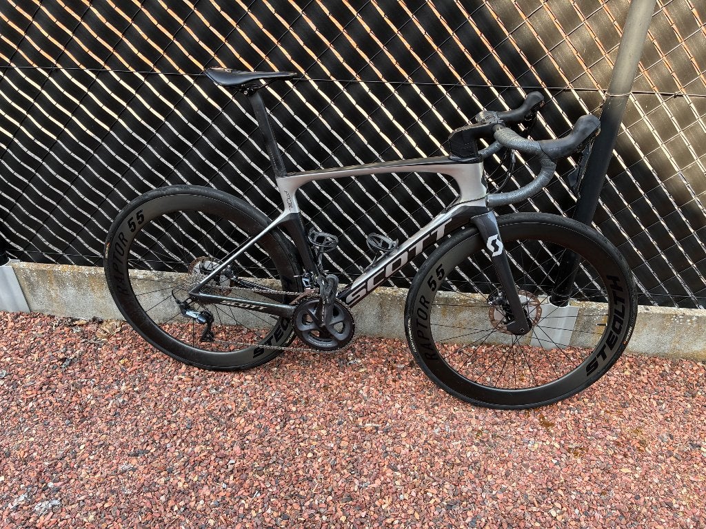 Scott Foil 20 Disc – Aero Racer met Carbon Wielen & Ultegra, Autres marques, Enlèvement, Hommes, Frein à disque