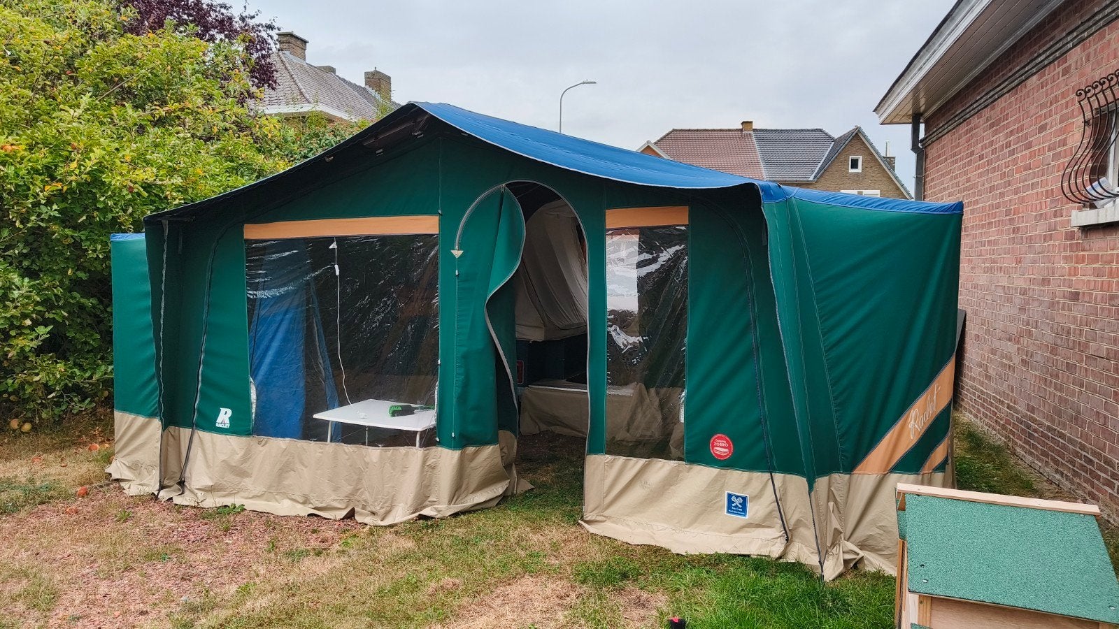Zeer ruime Raclet vouwwagen / campingcar te koop., Enlèvement, Raclet