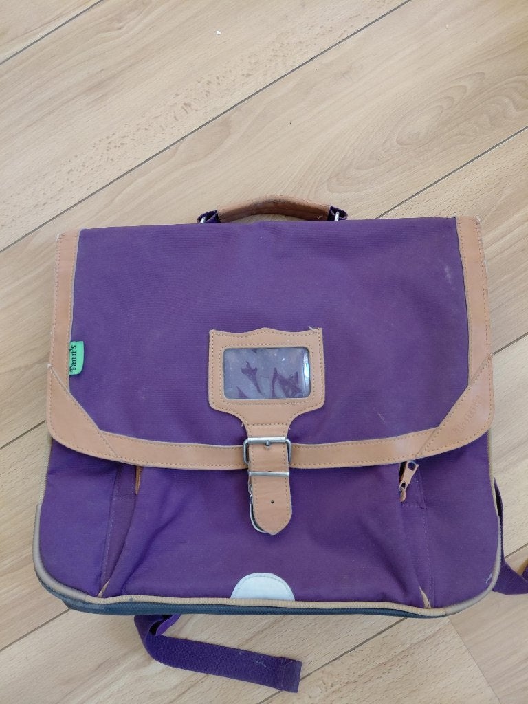 cartable Tann's, Enlèvement, Utilisé