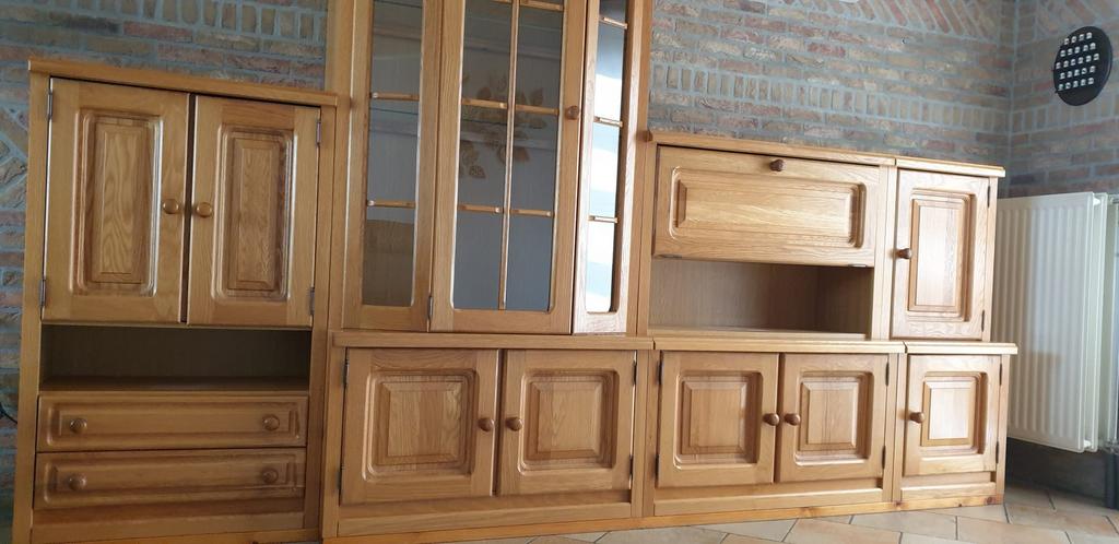 Complete eetkamer in eik, Enlèvement, Comme neuf