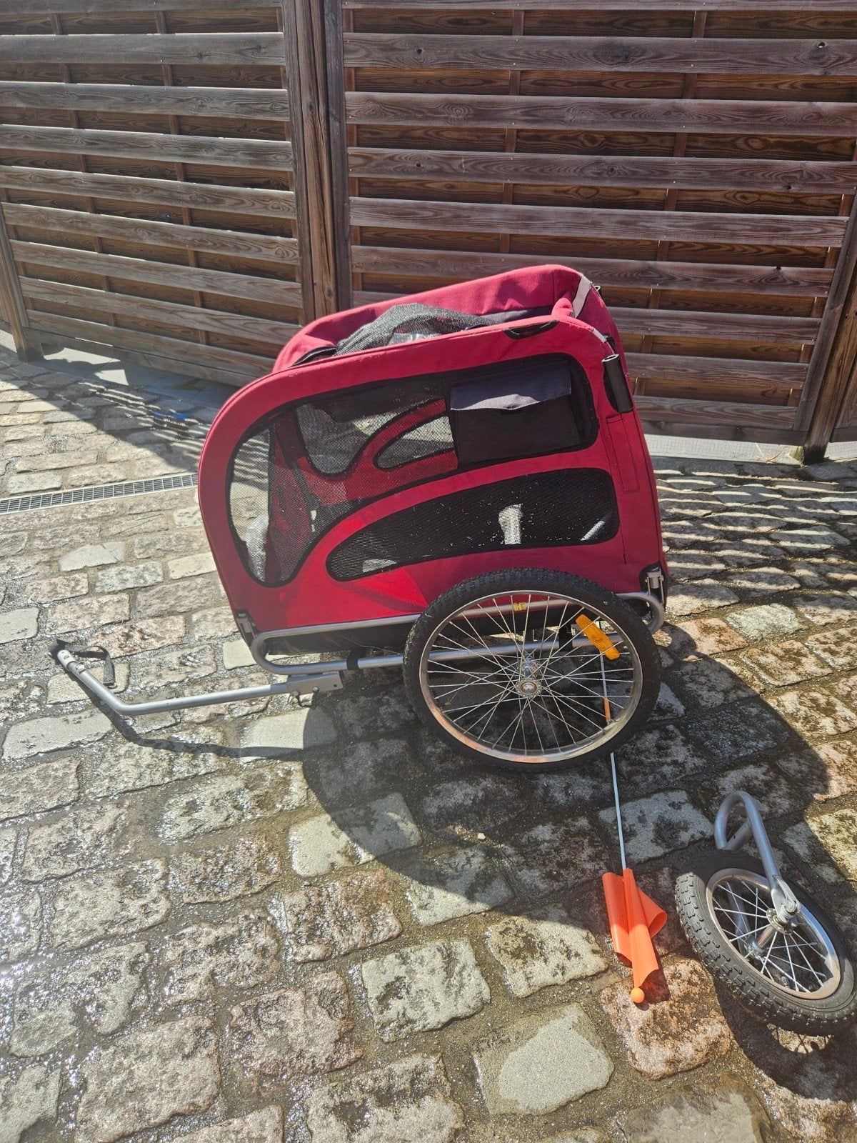 Hondenfietskar, Fietsen en Brommers, Fietsaccessoires | Aanhangwagens en Karren, Ophalen