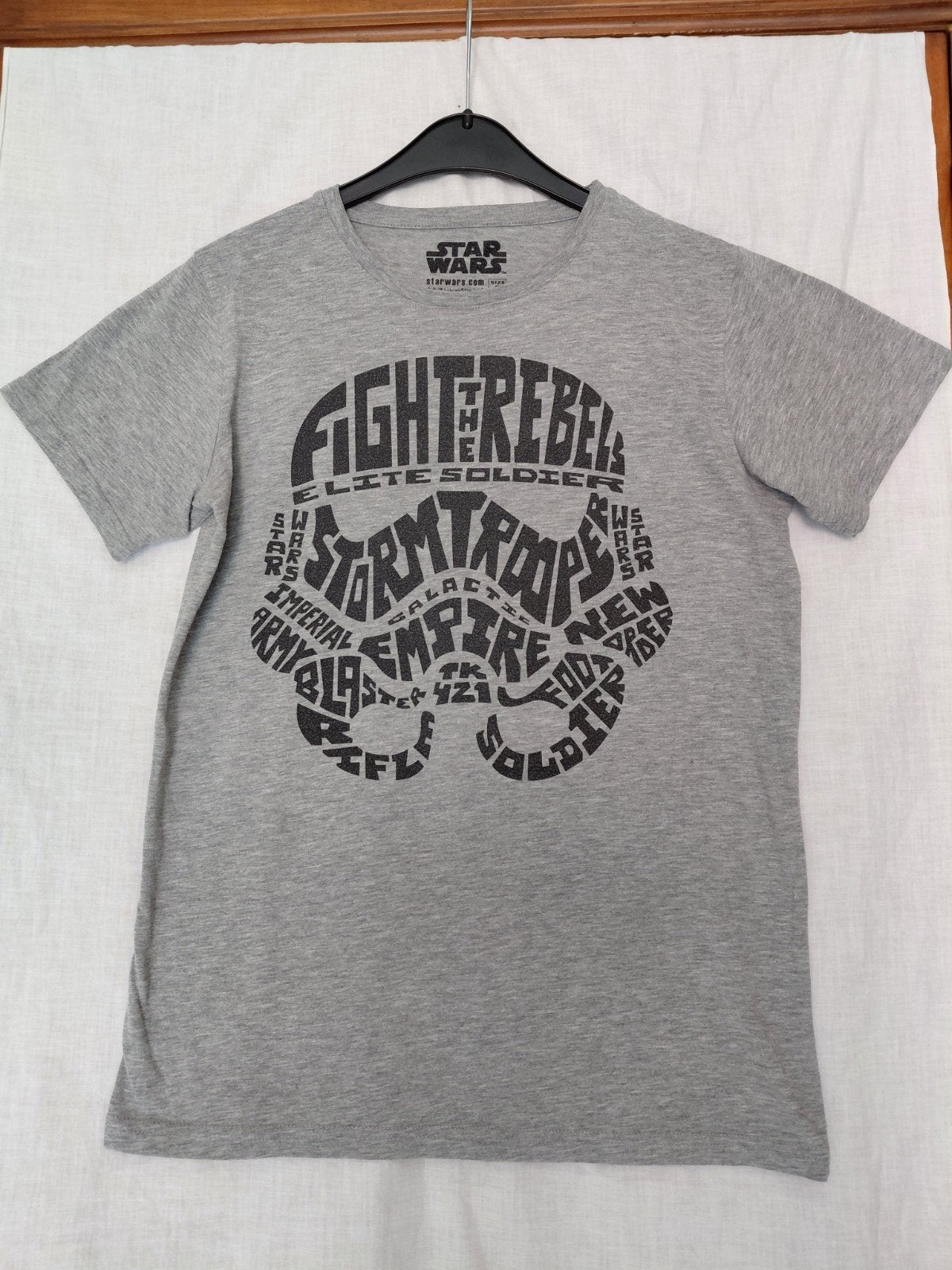 t-shirt S STAR wars, Gris, Enlèvement ou Envoi, Porté, Star Wars