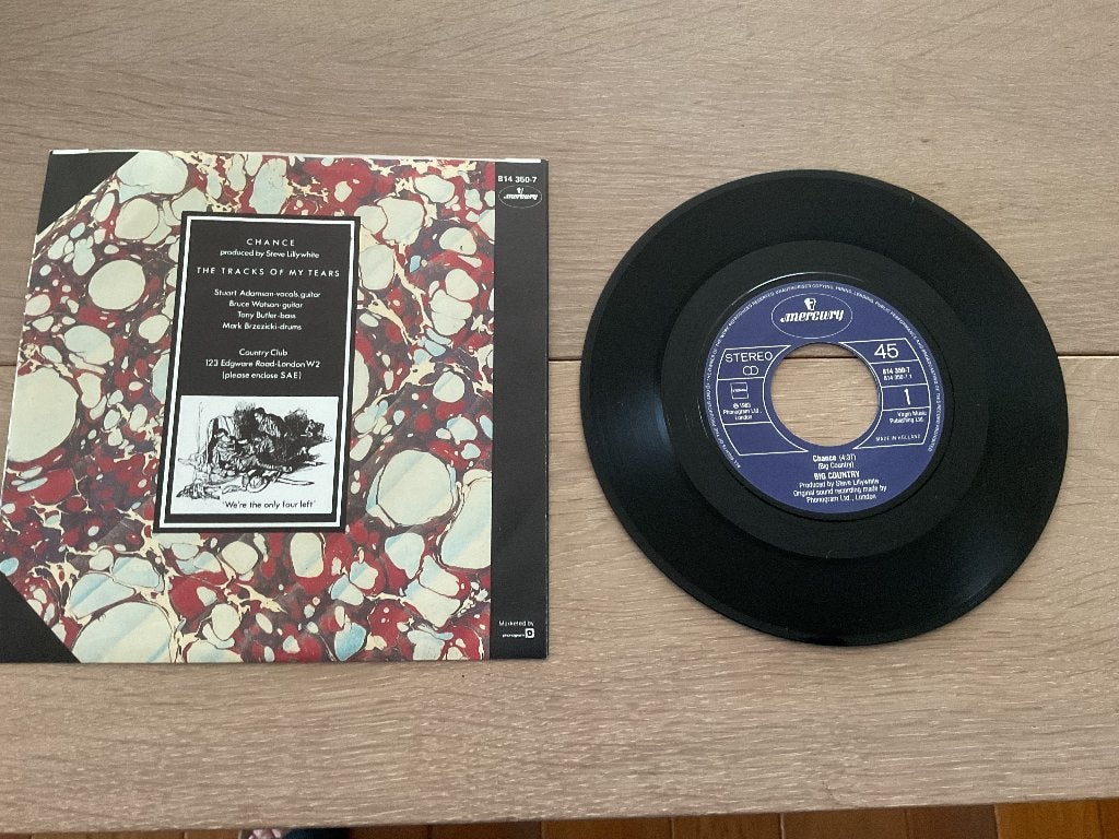 Big country chance vinylsingel, Enlèvement ou Envoi, 7 inch, Utilisé, Pop