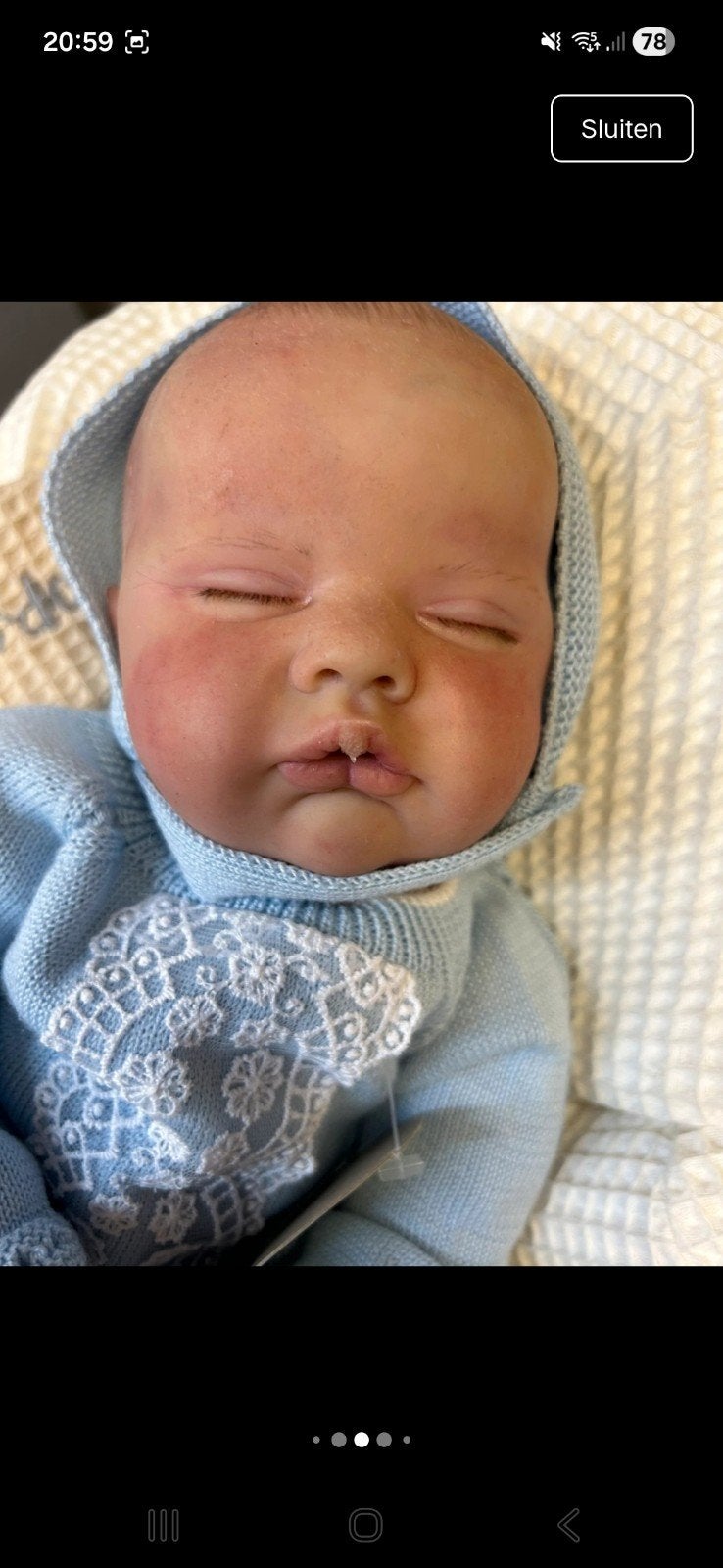 Booboo reborn, Enlèvement ou Envoi
