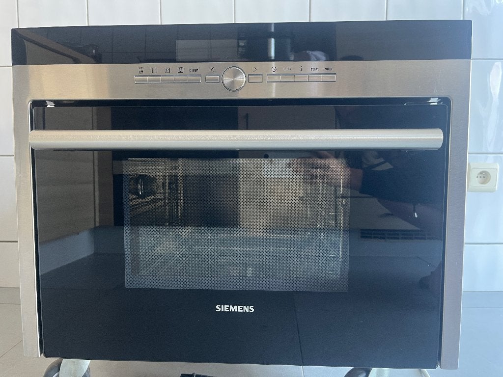 Siemens iQ700 Inbouwstoomoven (HB26D552) – Nismaat 45cm, Elektronische apparatuur, Ophalen, 45 tot 50 cm, Oven, 60 cm of meer