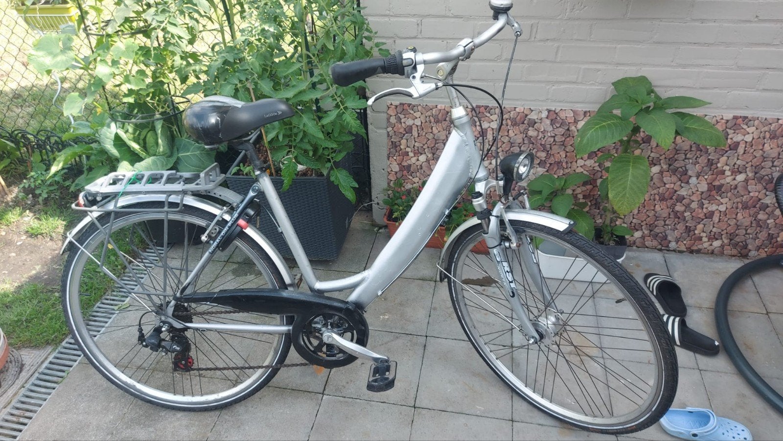 Damesfiets norta in goede staat enkel zadel is an  vervange, Enlèvement