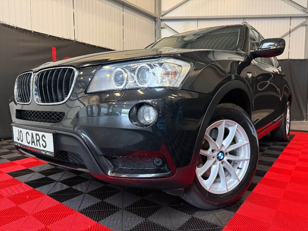 BMW X3/xDrive/2.0d/Automaat/Xenon/Pdc/Cc/Zv/Navi/Trek-h/, Autos, Euro 5, Achat, 135 kW, Noir