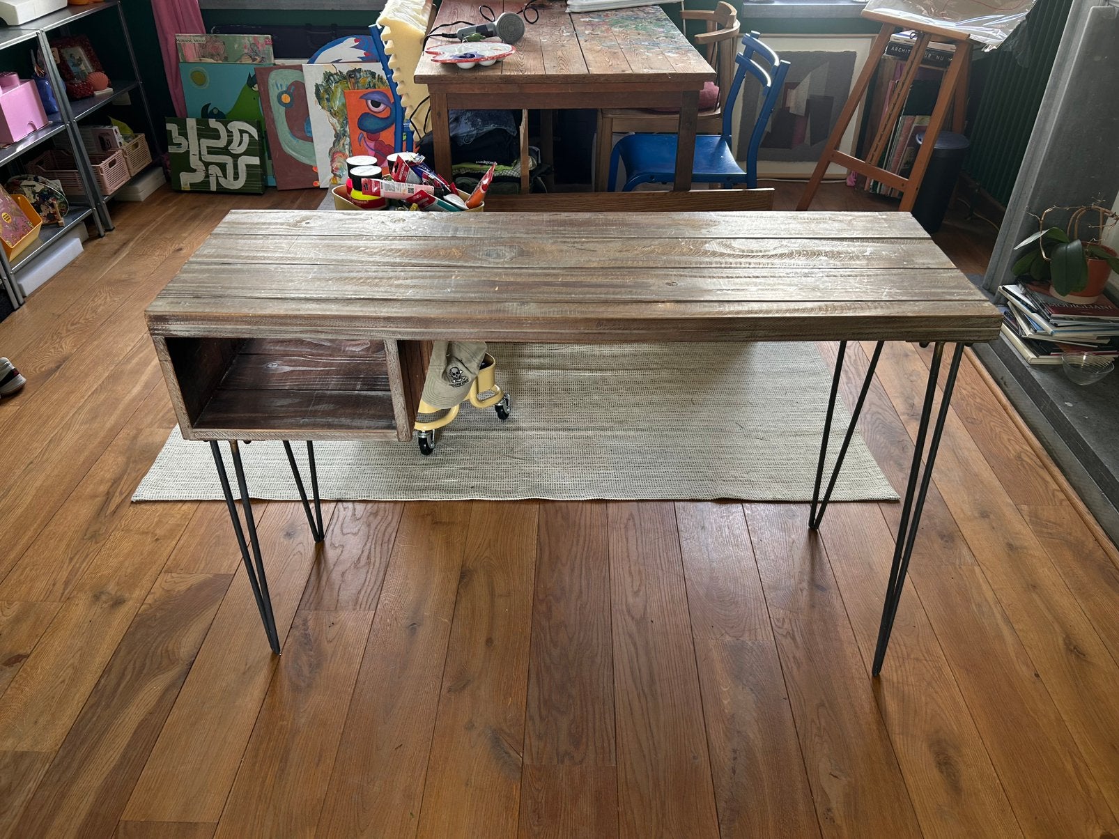 Bureau, 100 à 150 cm, 25 à 50 cm, Enlèvement, Utilisé