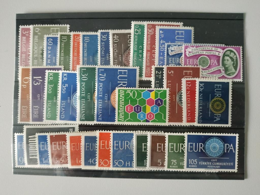 EUROPA CEPT  VOLLEDIG JAAR 1960 MNH/POSTFRIS, Postzegels en Munten, Postzegels | Europa | België, Ophalen of Verzenden, Postfris