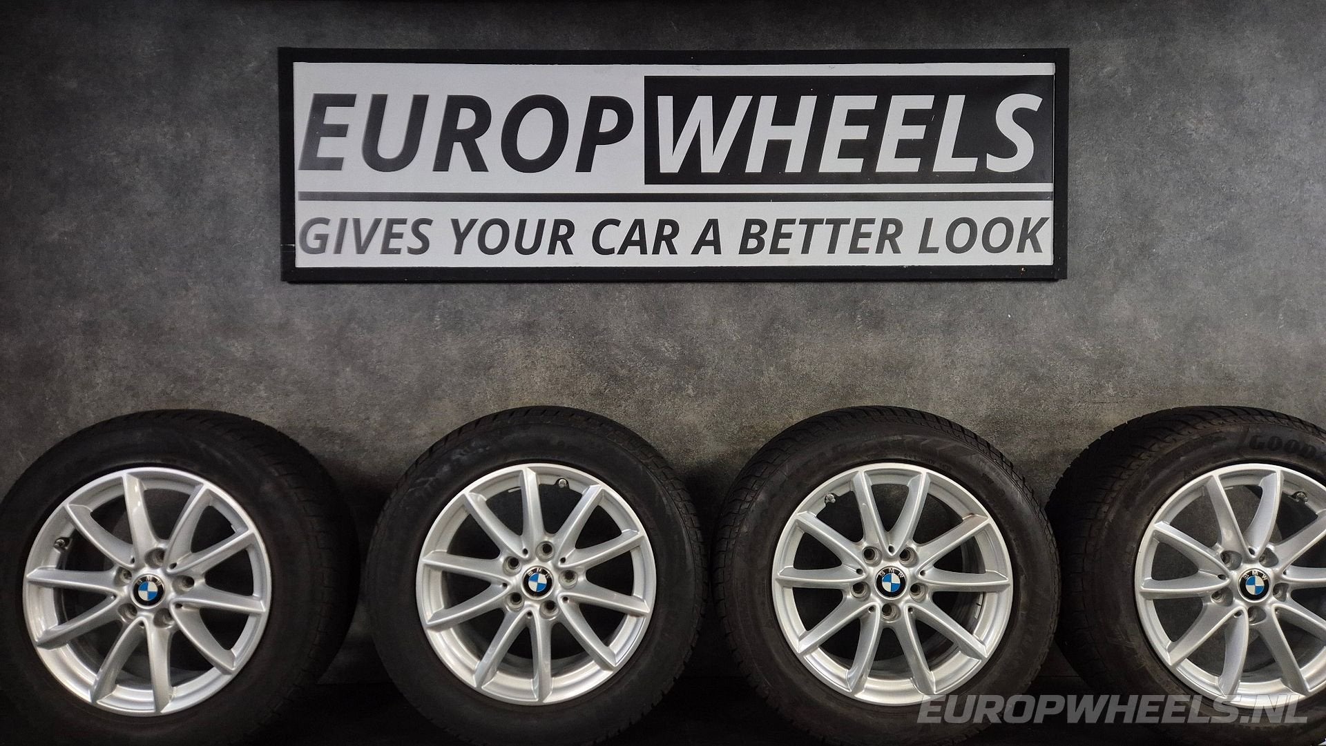 Jantes BMW F45 F46 de 16 pouces, pneus d'hiver Goodyear Styl, Pneus et Jantes, Pneus hiver, 16 pouces, Véhicule de tourisme