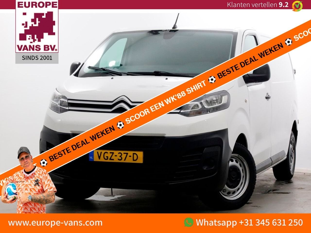 Citroën Jumpy 2.0 BlueHDI 180pk Automaat M Airco/Cruise Cont, Achat, Entreprise, Citroën, Carnet d'entretien
