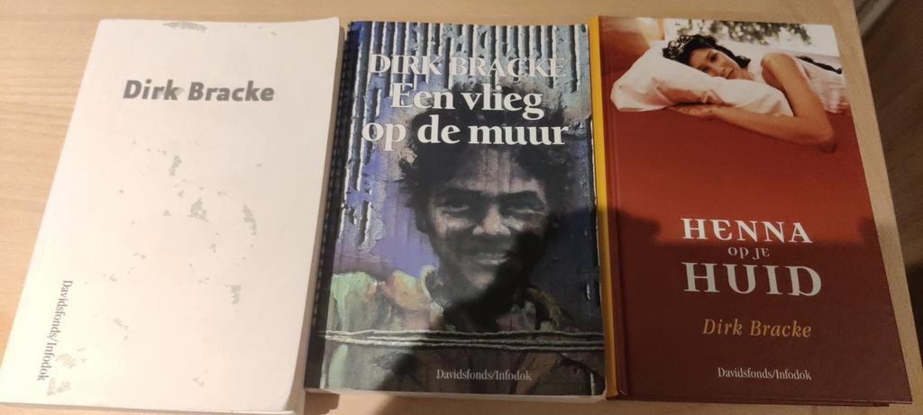 Dirk Bracke - vier jeugdboeken, Ophalen