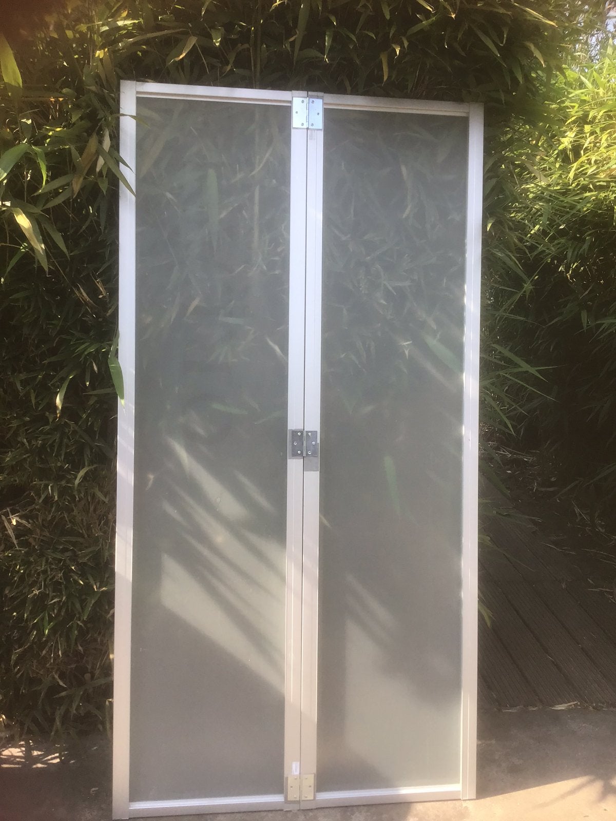 Deur dubbel mat glas, Huis en Inrichting, Ophalen, 50 tot 100 cm, Minder dan 25 cm, Glas