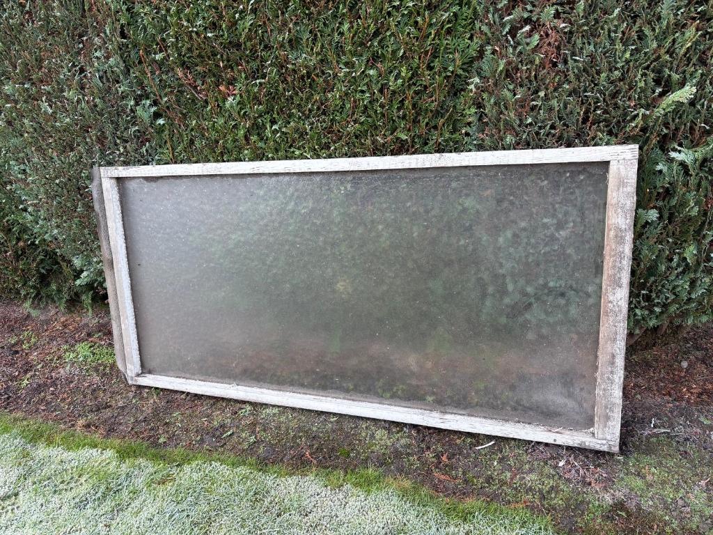 Serre kas eenruiters legramen - 20 stuks beschikbaar, Tuin en Terras, Kassen, Ophalen, Glas, Gebruikt, Kweekkas