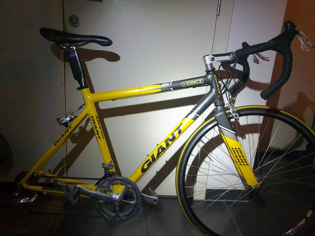 Vélo de route GIANT Group Once replica Campagnolo, 49 à 53 cm, Enlèvement, Utilisé, Giant