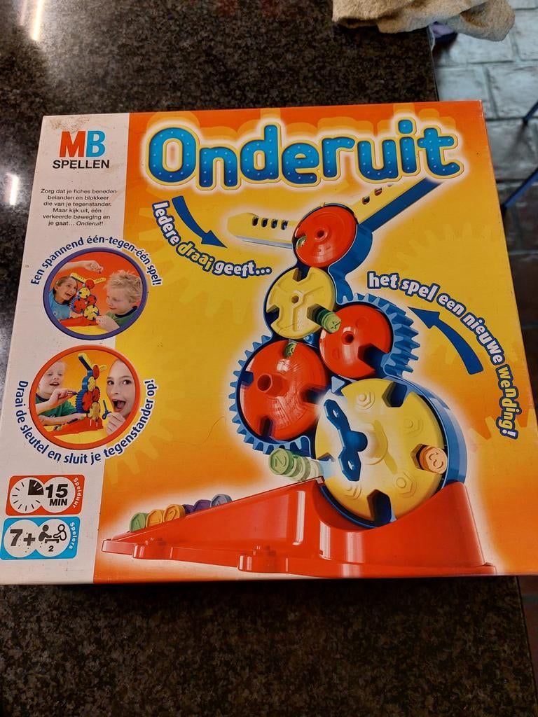 Onderuit, Een of twee spelers, Ophalen, Zo goed als nieuw, MB spelen