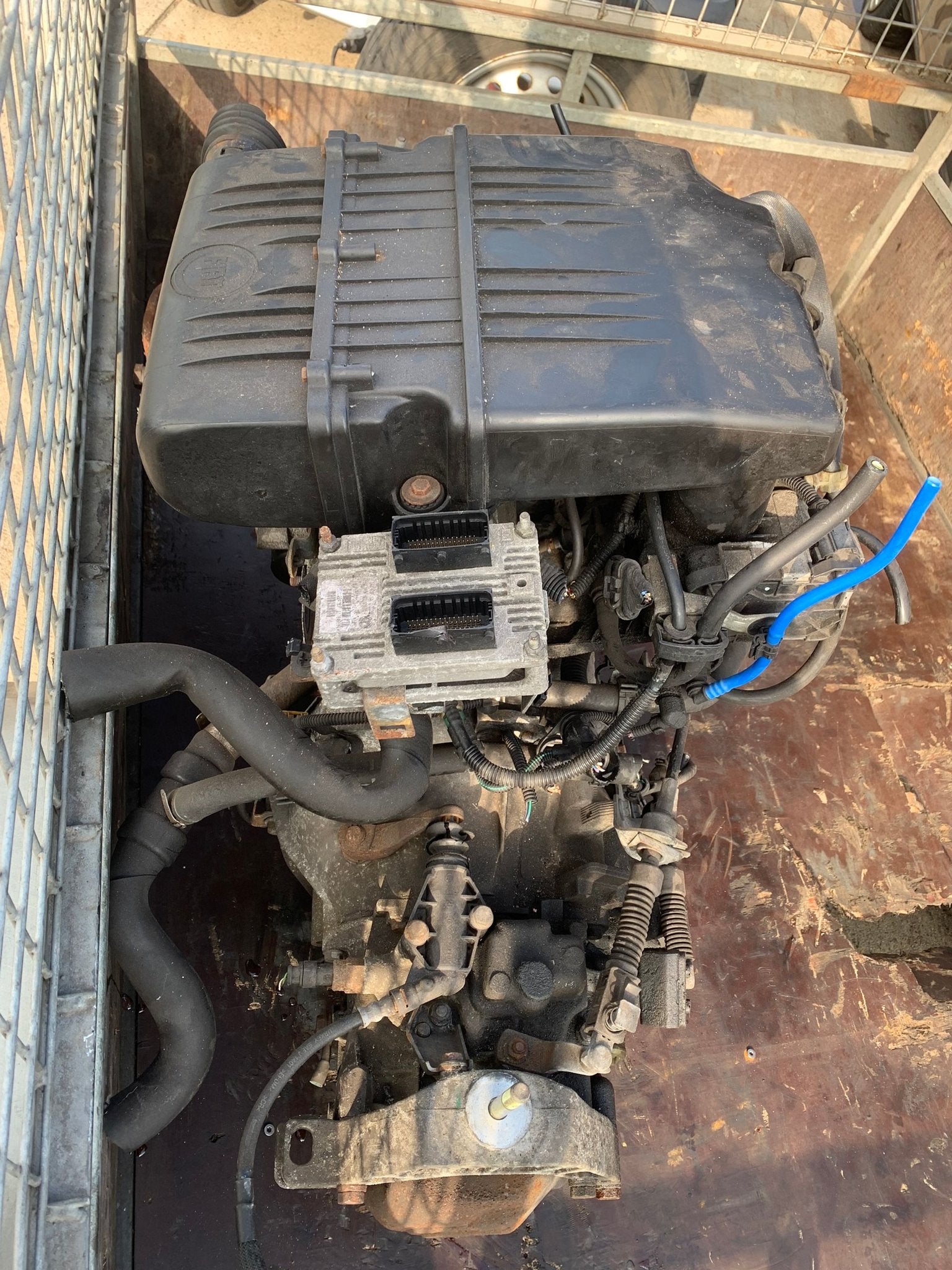 motorblok motor fiat doblo 1.4 350A1000 benzine, -, Utilisé, Fiat, -