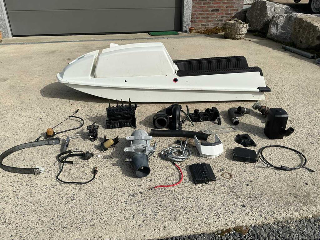 Jetski à bras, Utilisé, Autres carburants