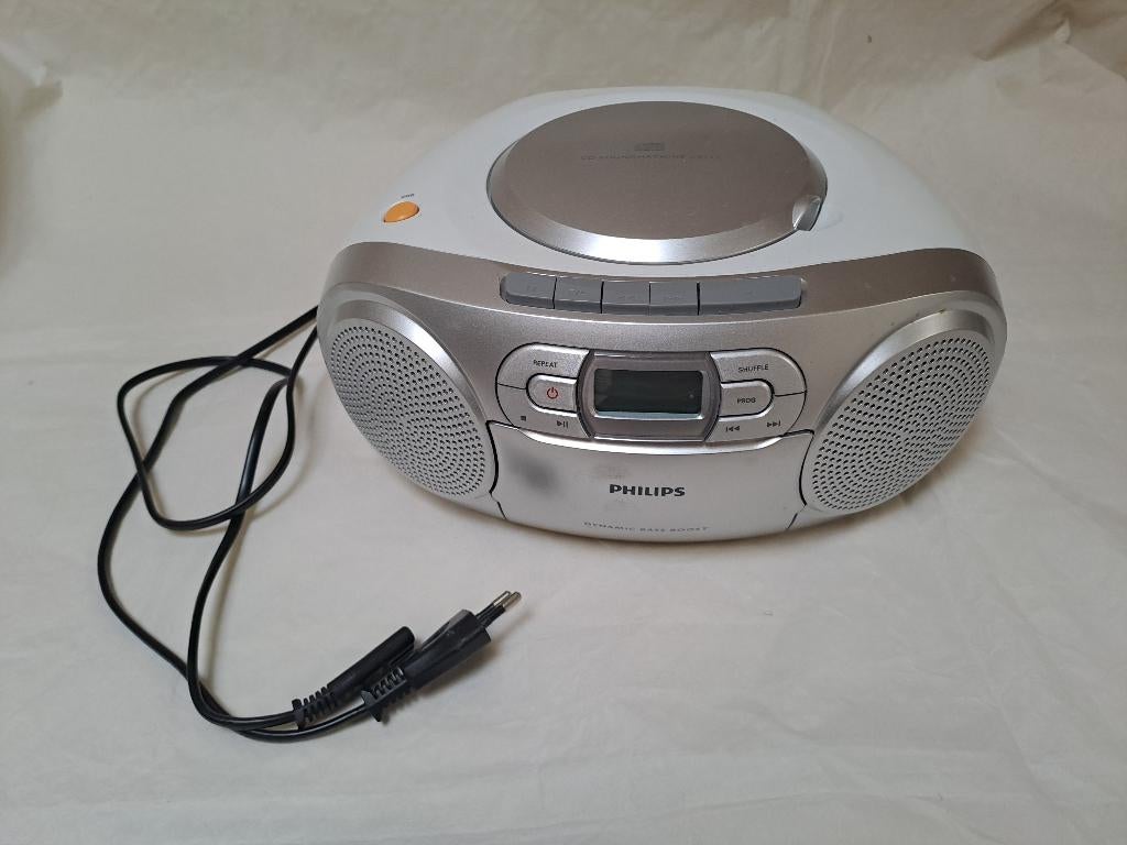 Lecteur CD Soundmachine Philips AZ127, TV, Hi-fi & Vidéo, Lecteurs CD, Enlèvement, Comme neuf, Philips, Portable