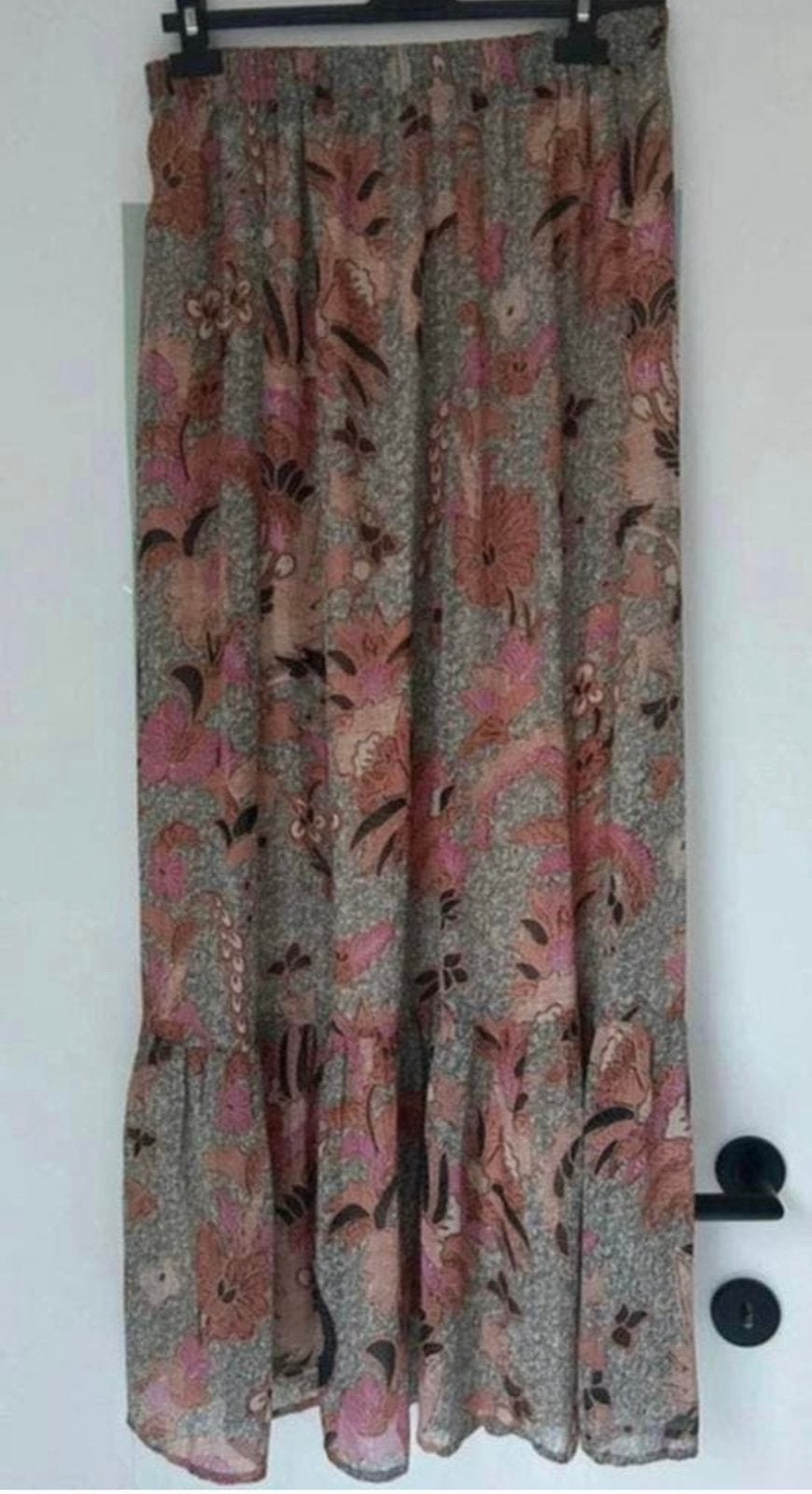 Maxi lange rok met rekker - Vila - medium, Kleding | Dames, Maat 38/40 (M), Nieuw, Ophalen of Verzenden, Roze