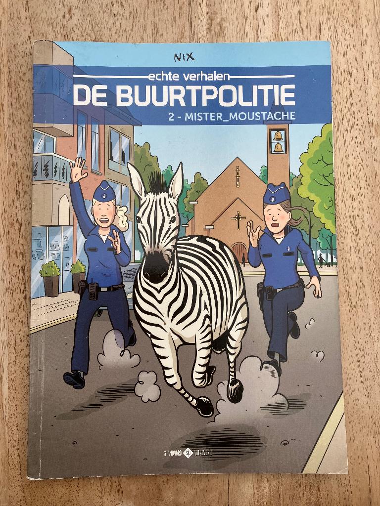 De Buurtpolitie - 2 - Mister Moustache, Boeken, Stripverhalen, Eén stripboek, Ophalen of Verzenden, Gelezen, Nix