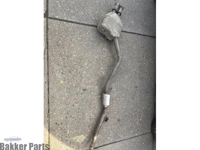 Echappement silencieux arrière + central d'un Audi A4, -, -, 3 mois de garantie, Audi