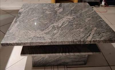 A set of granit gris dining and living table, Maison & Meubles, Tables | Tables de salon, Enlèvement, Comme neuf