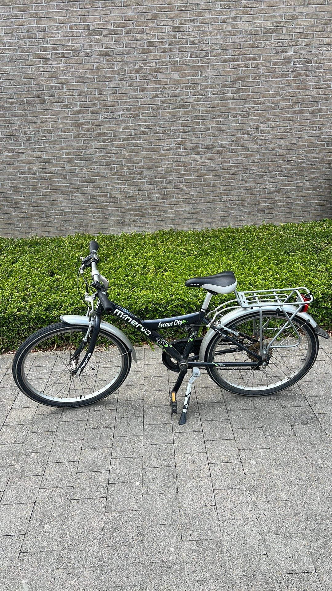 Minerva jongensfiets 24inch, Ophalen