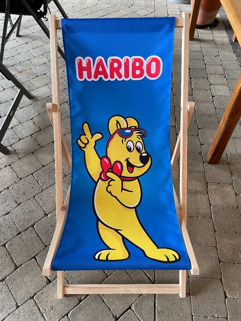 unieke Haribo strandstoel, Enlèvement